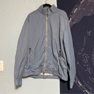 Tommy Bahama Blue Windbreaker Jacket
